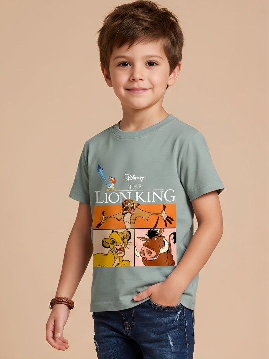 Kids Lion King Printed T-shirt